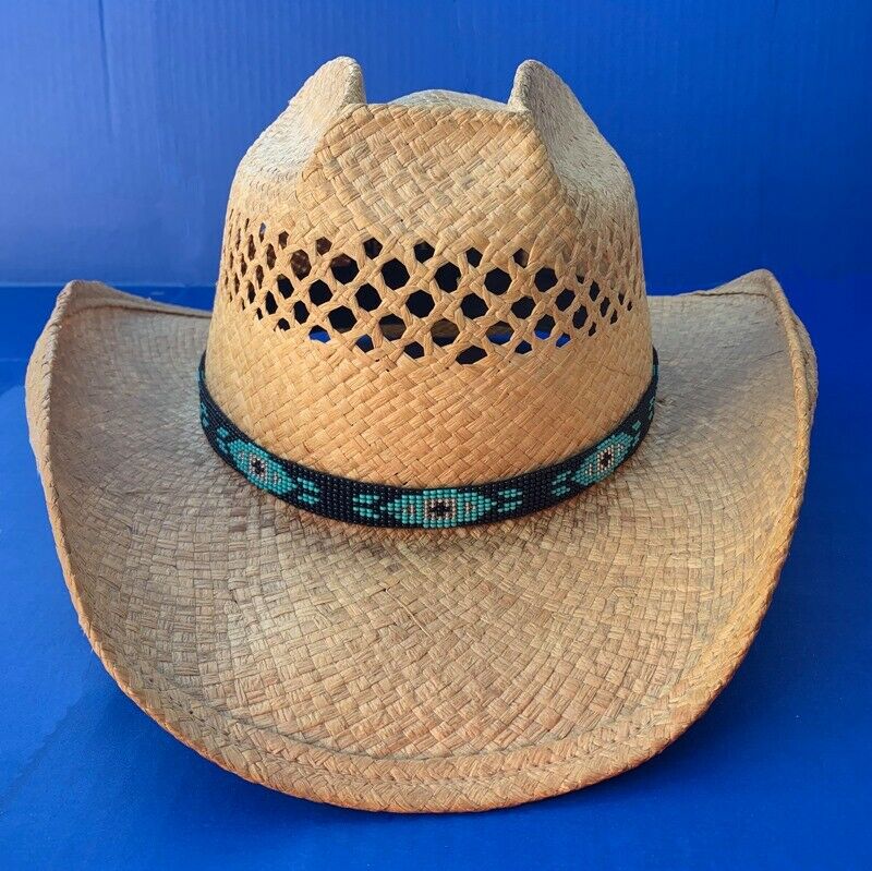 Leather Cowboy Hat Band, Handmade Western Hat Bands 